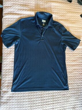 Greg Norman Collection ML75 Performance Polo Navy Blue - sz M